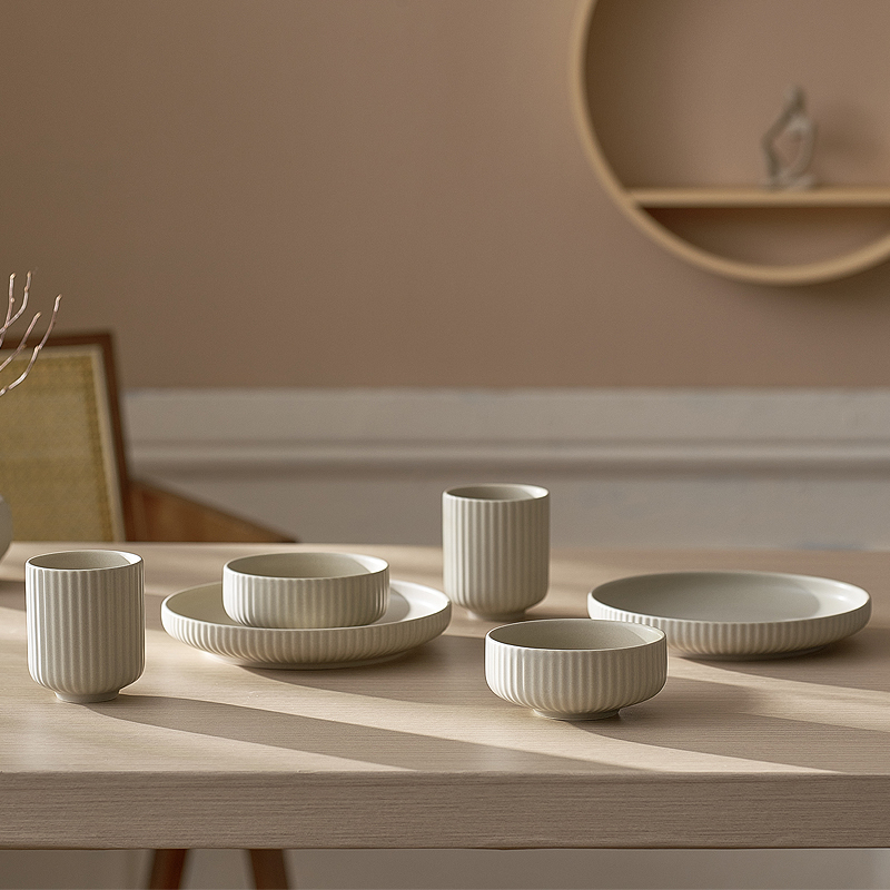 釉夏松露陶瓷餐具六件套Y-SL/L6