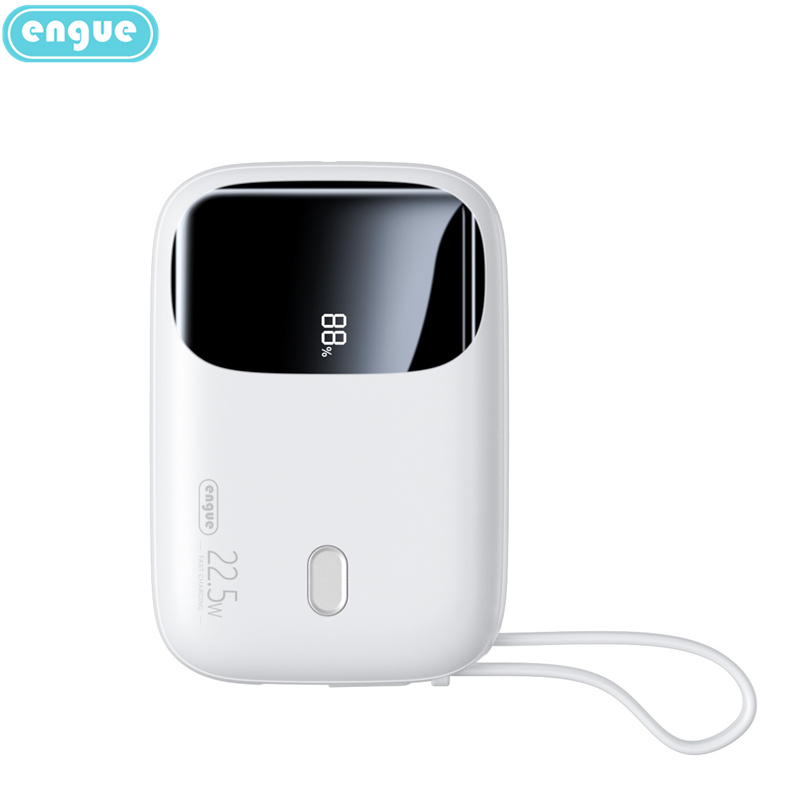 engue恩谷3C认证自带双线PD充电宝PD12pro